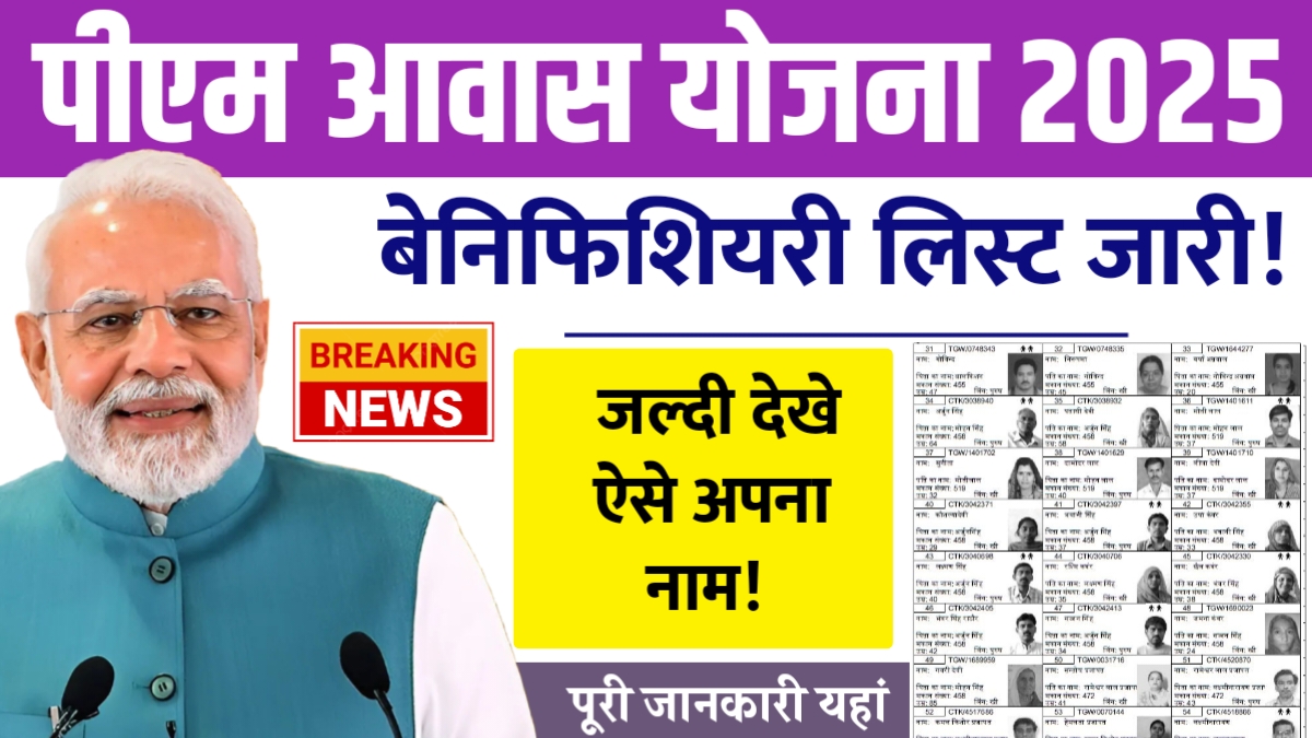 PM Awas Yojana Beneficiary List