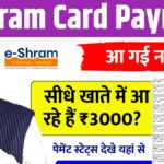 E Shram Card Payment Status