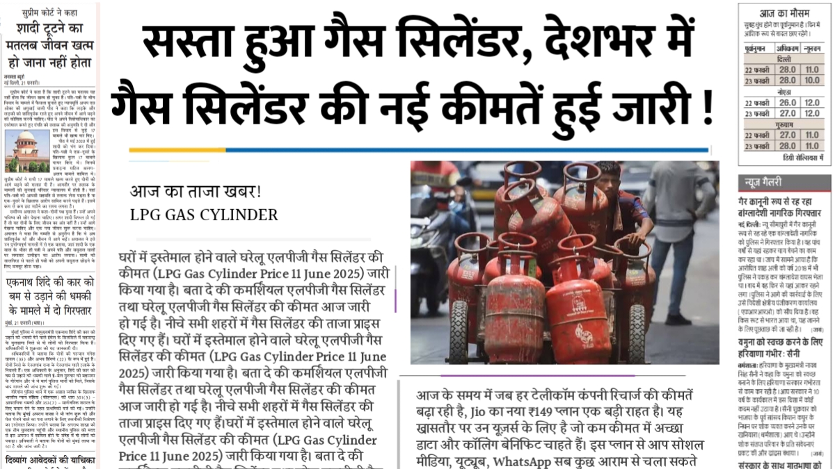 LPG Cylinder Price